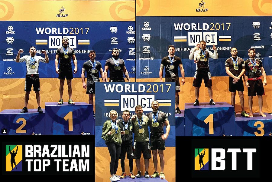 BTT Competitors shine in the WORLD JIU-JITSU IBJJF NO-GI CHAMPIONSHIP 2017