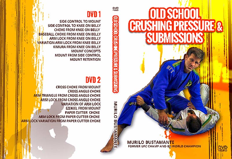 DVD Old School Crushing Pressure and Submissions
